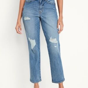 Old Navy OG Straight Higher High Rise Jeans
